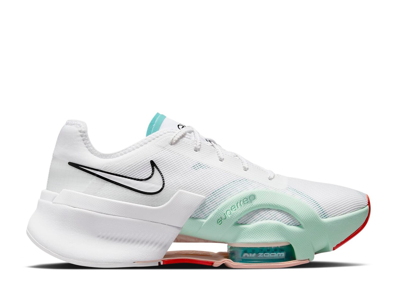 

Кроссовки Nike Wmns Air Zoom Superrep 3 'White Washed Teal', белый