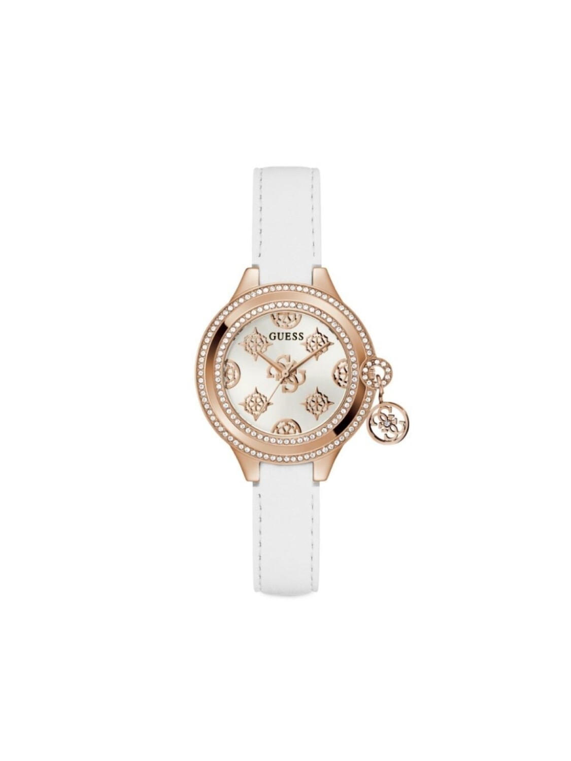 

Наручные часы Pendant 34 мм GUESS USA, белый