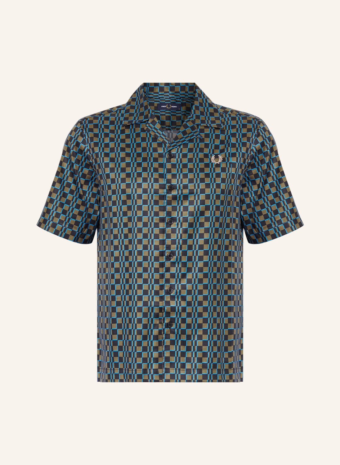 

Рубашка FRED PERRY Comfort Fit, оливковый