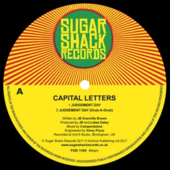 

Виниловая пластинка Capital Letters - Judgement Day