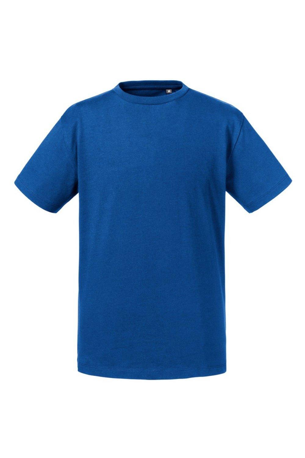 Чистая органическая футболка Russell, синий