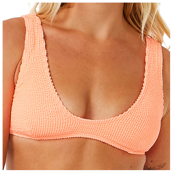 Верх бикини Rip Curl Women's Sunshine Crop, цвет Coral фотографии