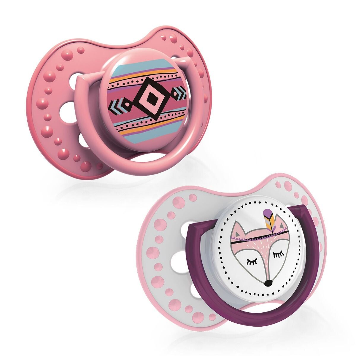 

Детская соска Lovi Indian Summer Girl 6-18m, 2 шт