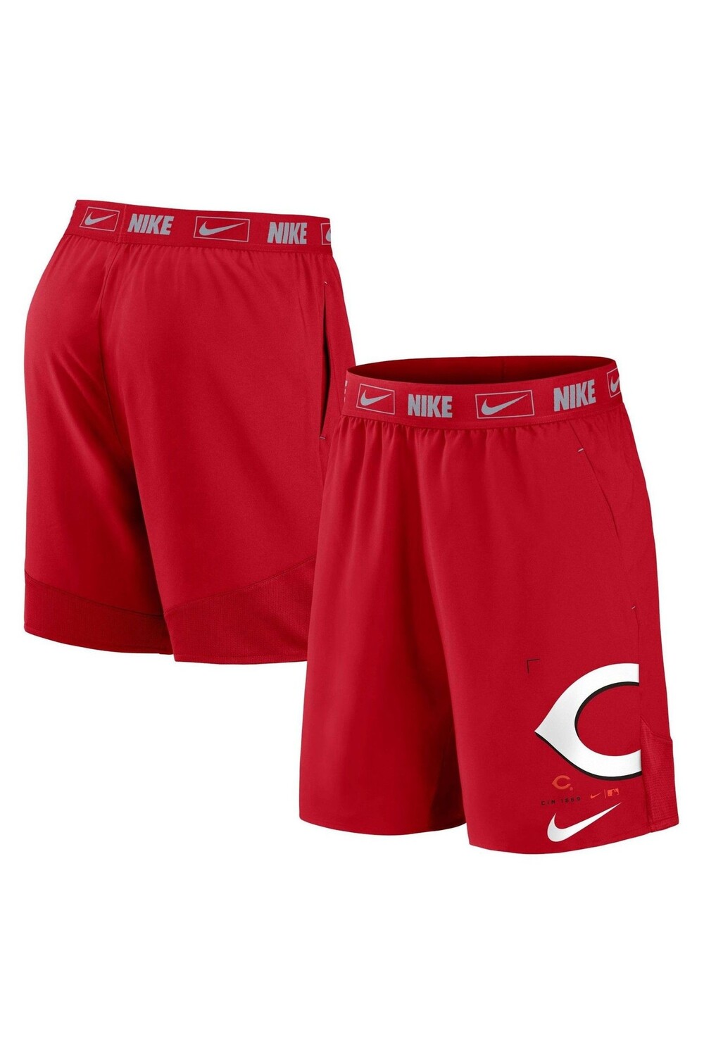 

Тканые шорты Cincinnati Bold Express Nike, красный
