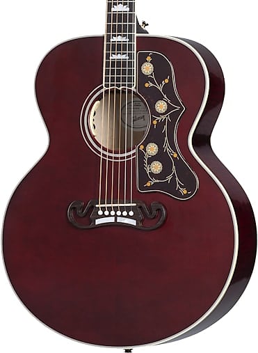 Акустическая гитара Gibson SJ-200 Standard Wine Red w/case