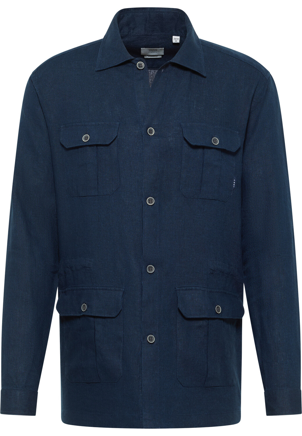 

Рубашка Eterna Overshirt MODERN FIT, темно синий