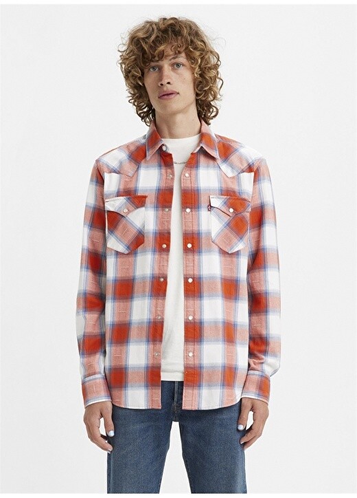 

Разноцветная мужская рубашка Levis