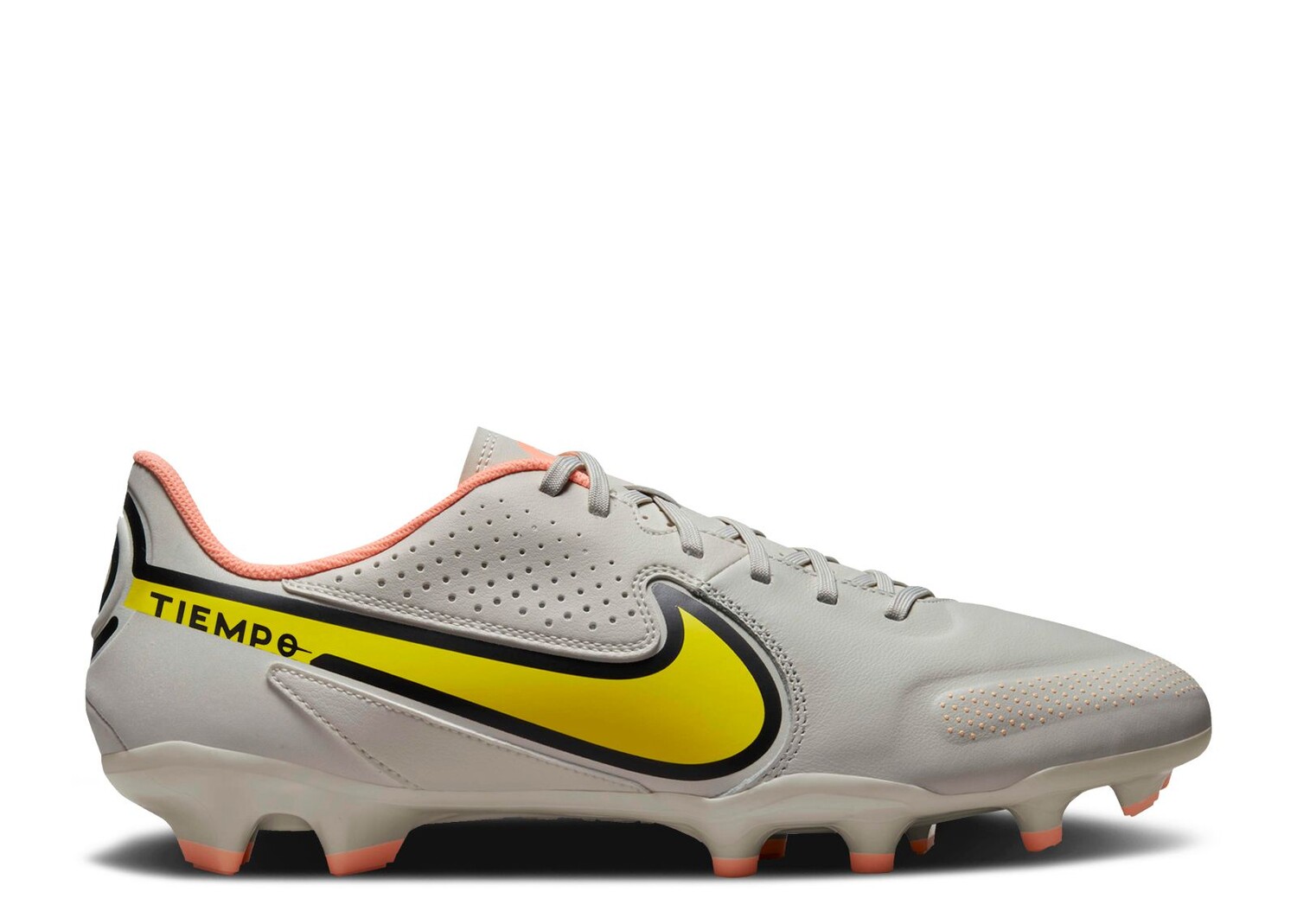 

Кроссовки Nike Tiempo Legend 9 Academy Mg 'Phantom Yellow Strike', кремовый, Бежевый;серый