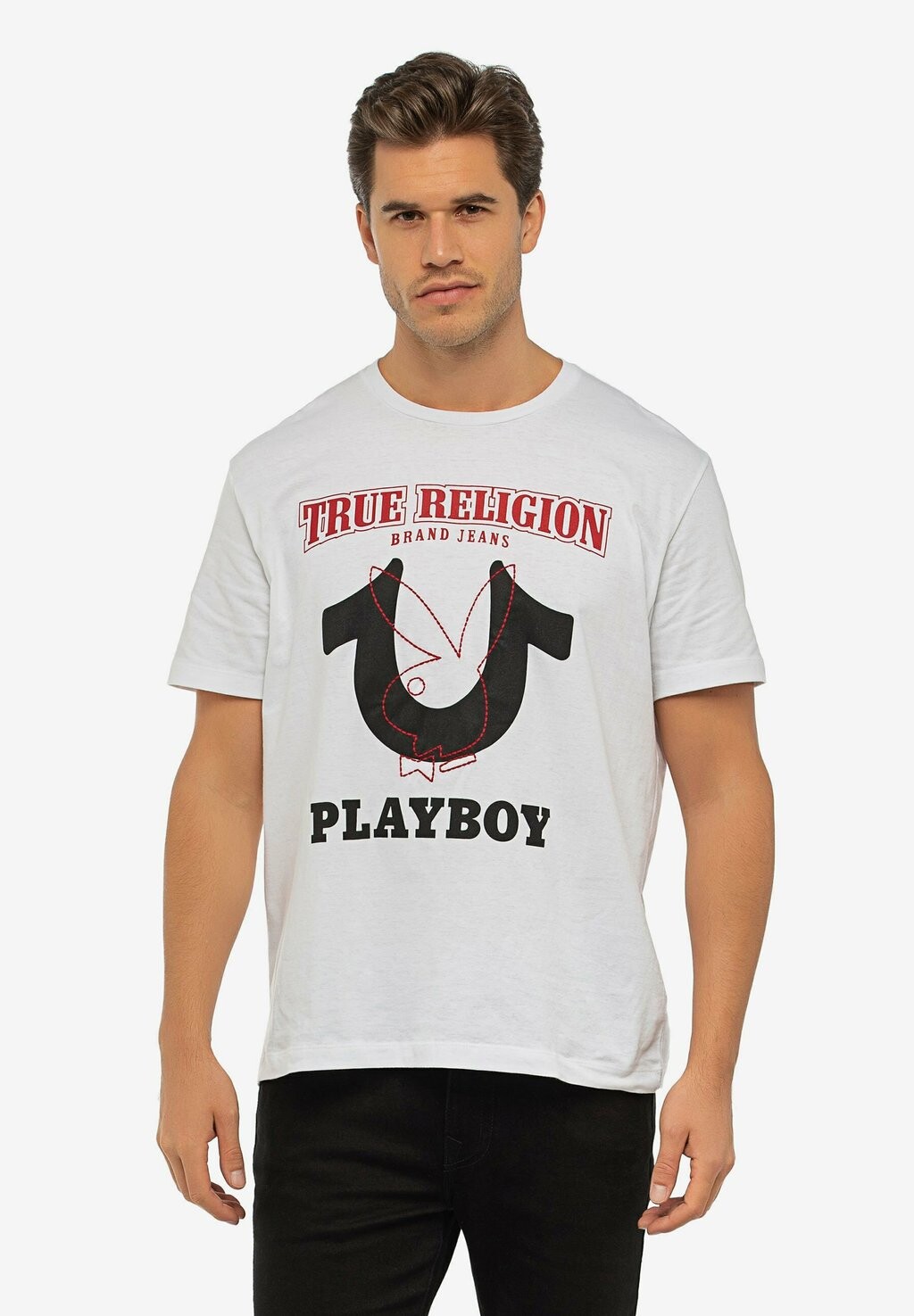 

Футболка с принтом BIG T BUNNY True Religion, цвет white