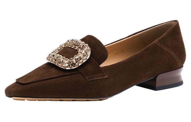 

Туфли женские повседневные Women's Casual Shoes Women's Harson, цвет Black sheep suede