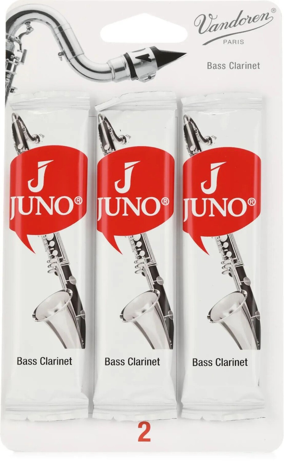 

Трости для бас-кларнета Juno JCR312/3 — 2,0 (3 шт.)