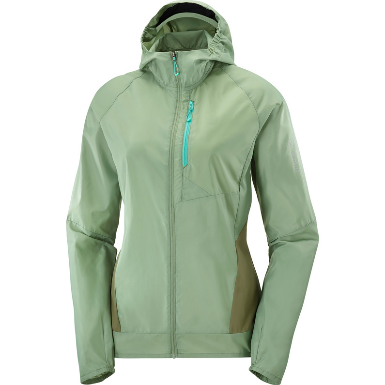 Женская куртка Bonatti Cross FZ Salomon, зеленый