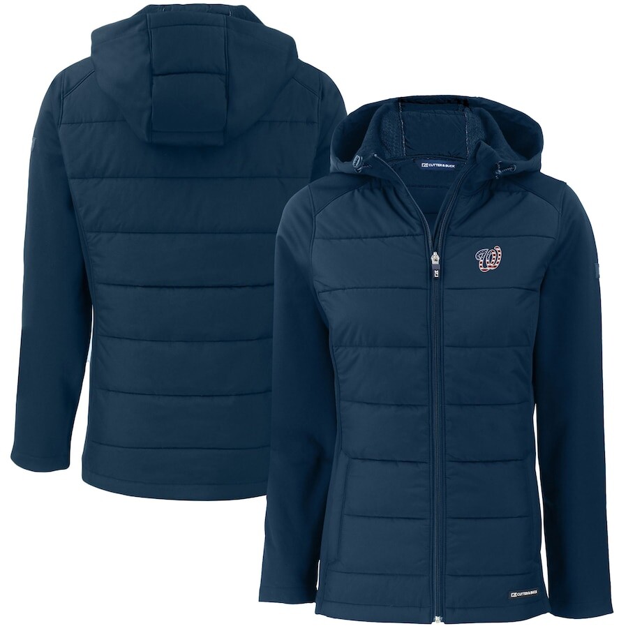 

Толстовка на молнии Cutter & Buck Washington Nationals, нави