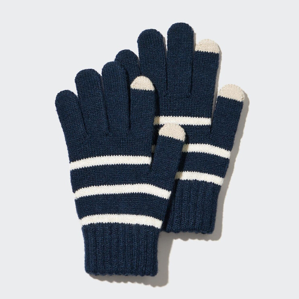 

Перчатки Uniqlo Heattech унисекс, темно-синий