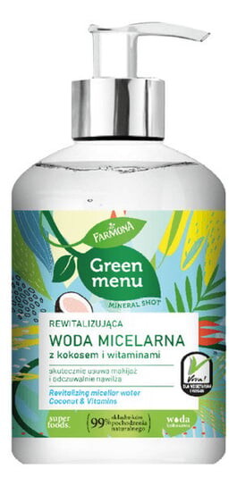 

Мицеллярная вода Farmona Green Menu с кокосом 270мл