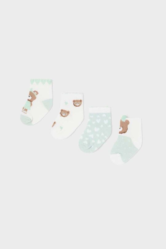 

Носки Mayoral для новорожденных, 4 шт. Mayoral Newborn, зеленый