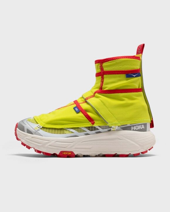 

Кроссовки Hoka One One X Nicole Mclaughlin Mafate Speed Three2, цвет white / neon yellow