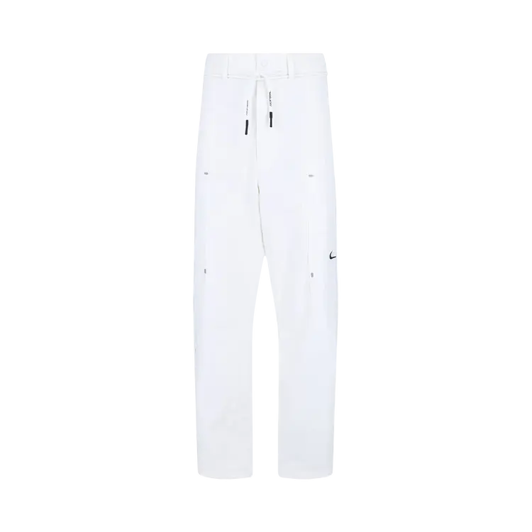 

Спортивные брюки Off-White x Nike Techno Fabric 'White', белый