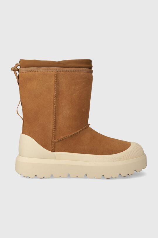 

Замшевые зимние ботинки UGG Classic Short Weather Hybrid Ugg, коричневый