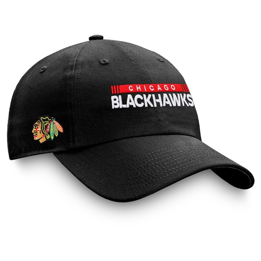 

Бейсболка Fanatics Branded Chicago Blackhawks, черный