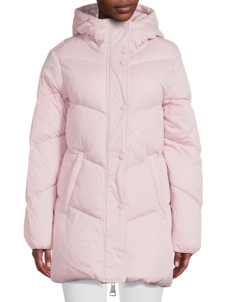 

Пуховик Thermal Puff с капюшоном Avec Les Filles, цвет Quarts Pink