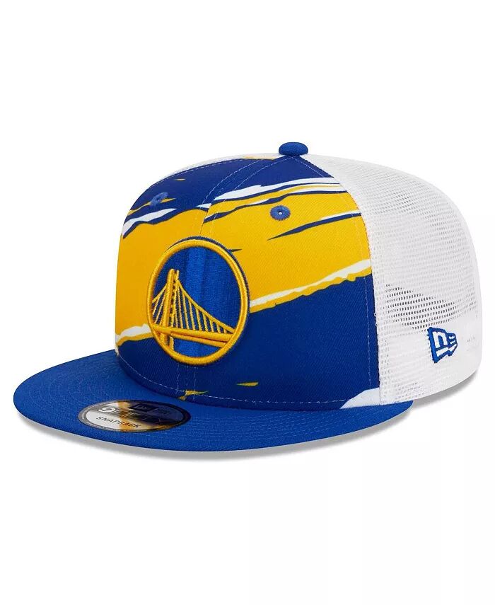 

Мужская регулируемая кепка Royal, белая Golden State Warriors Tear Trucker 9FIFTY New Era, синий