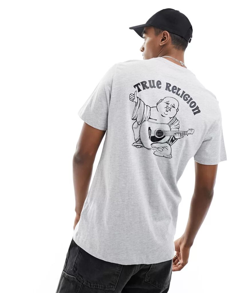 Серая футболка True Religion цена и фото