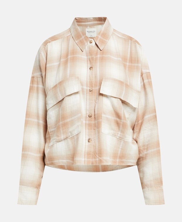 

Блузка для отдыха Abercrombie & Fitch, белый