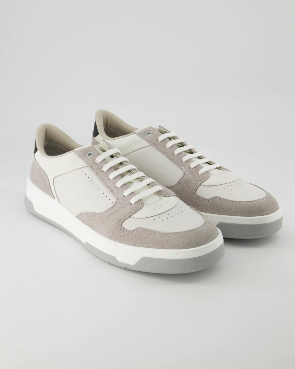 

Низкие кроссовки BOSS Freizeit Schuhe, белый, Серый