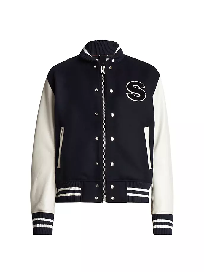

Университетская куртка Interstellar Sacai, белый