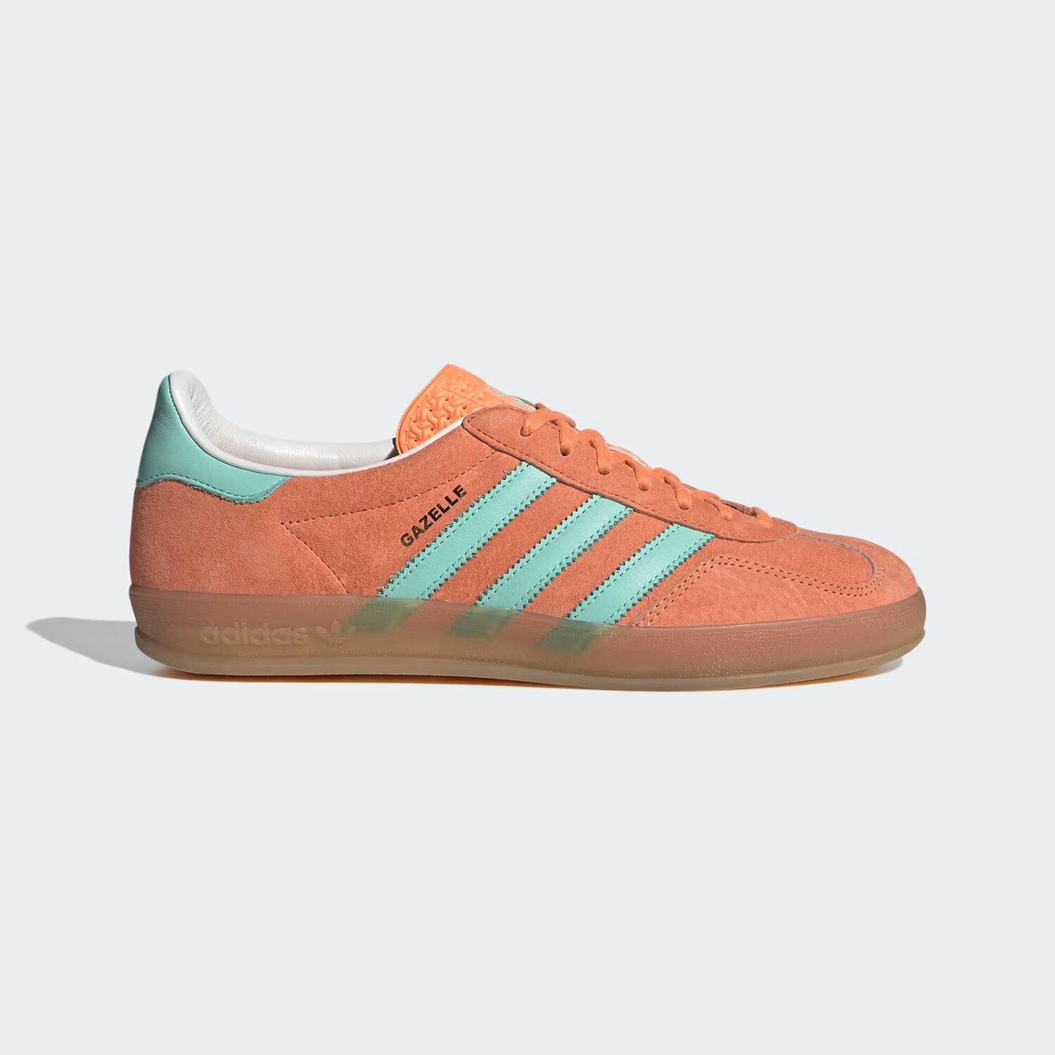 

Домашние кроссовки Gazelle Adidas, цвет Easy Orange/Clear Mint/Gum