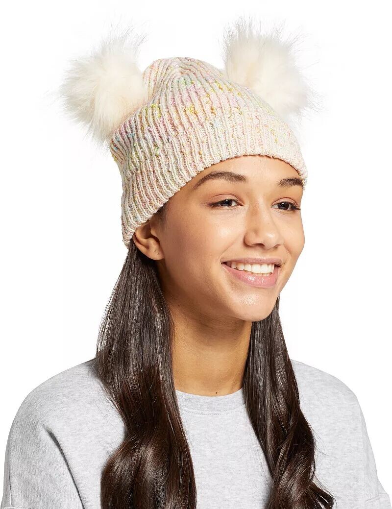 

Northeast Outfitters Молодежный уютный домик Радужная шляпа с двумя помпонами