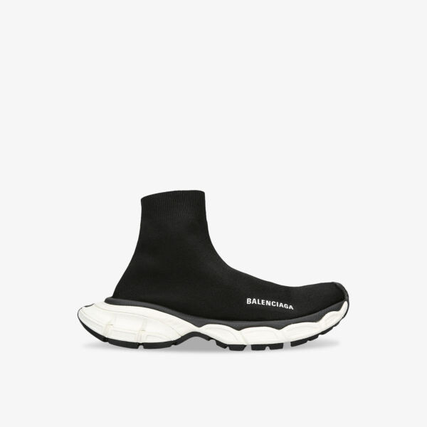 

Низкие кроссовки эластичной вязки 3xl sock Balenciaga, черный