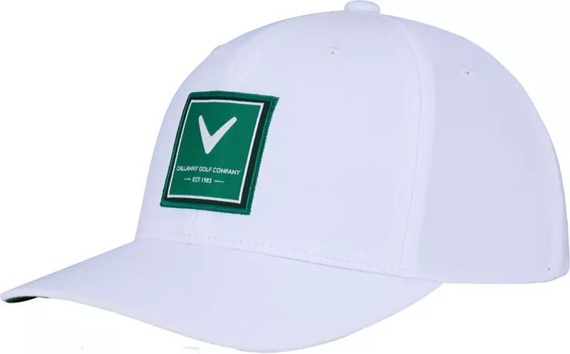 Мужская кепка для гольфа Callaway Rutherford Lucky Collection, серый/зеленый