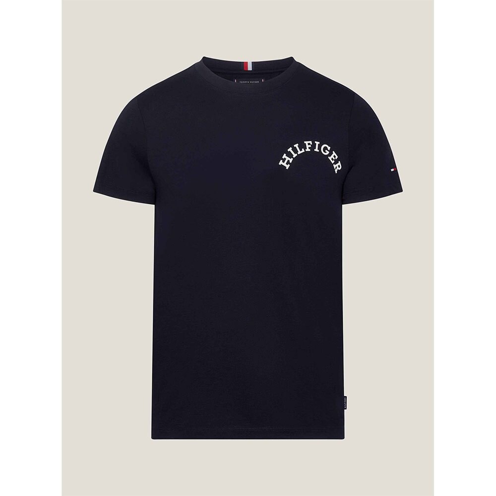 

Футболка с коротким рукавом Tommy Hilfiger Monotype Back Print, черный