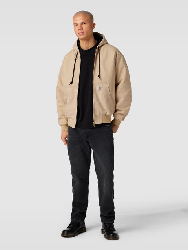

Куртка с нашивкой-лейблом, модель ACTIVE Carhartt Work In Progress, бежевый