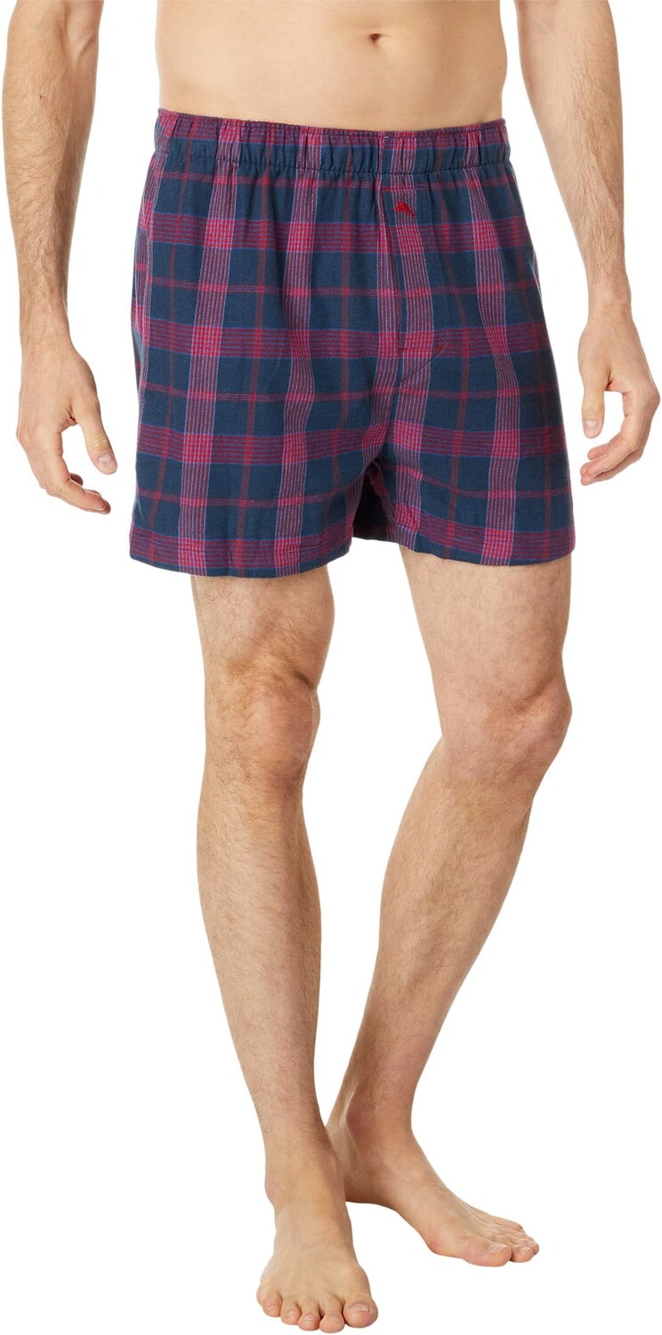 

Боксеры Tommy Bahama Flannel Boxers, цвет Navy Plaid