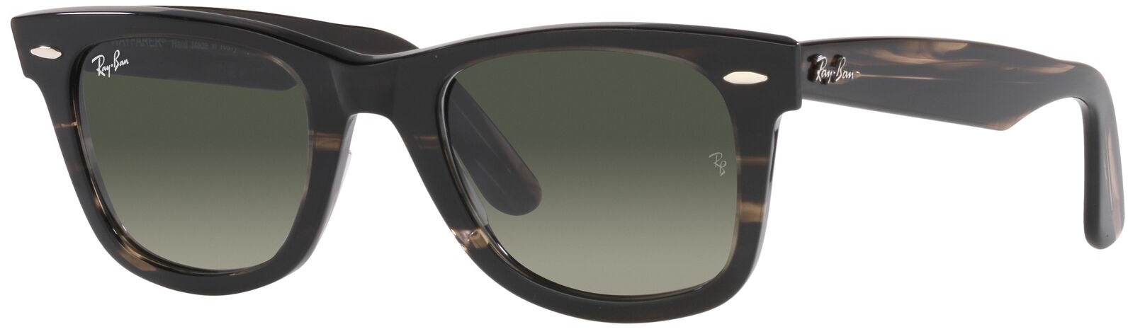 Оригинальные солнцезащитные очки Wayfarer из биоацетата Ray-Ban, серый фото