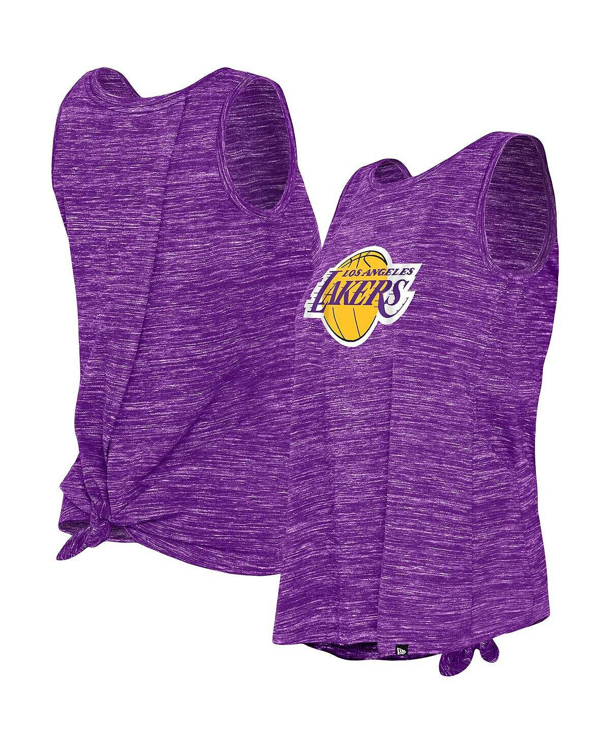 

Женская фиолетовая майка Los Angeles Lakers Space Dye Active New Era