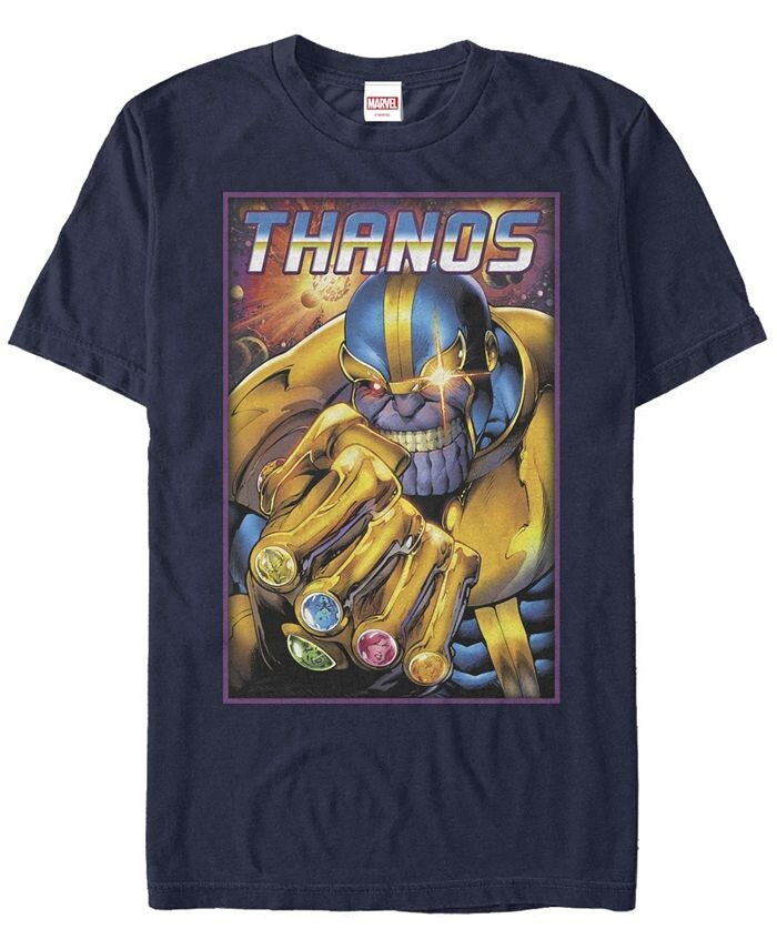 

Мужская футболка с коротким рукавом Thanos Close Up Fifth Sun, синий