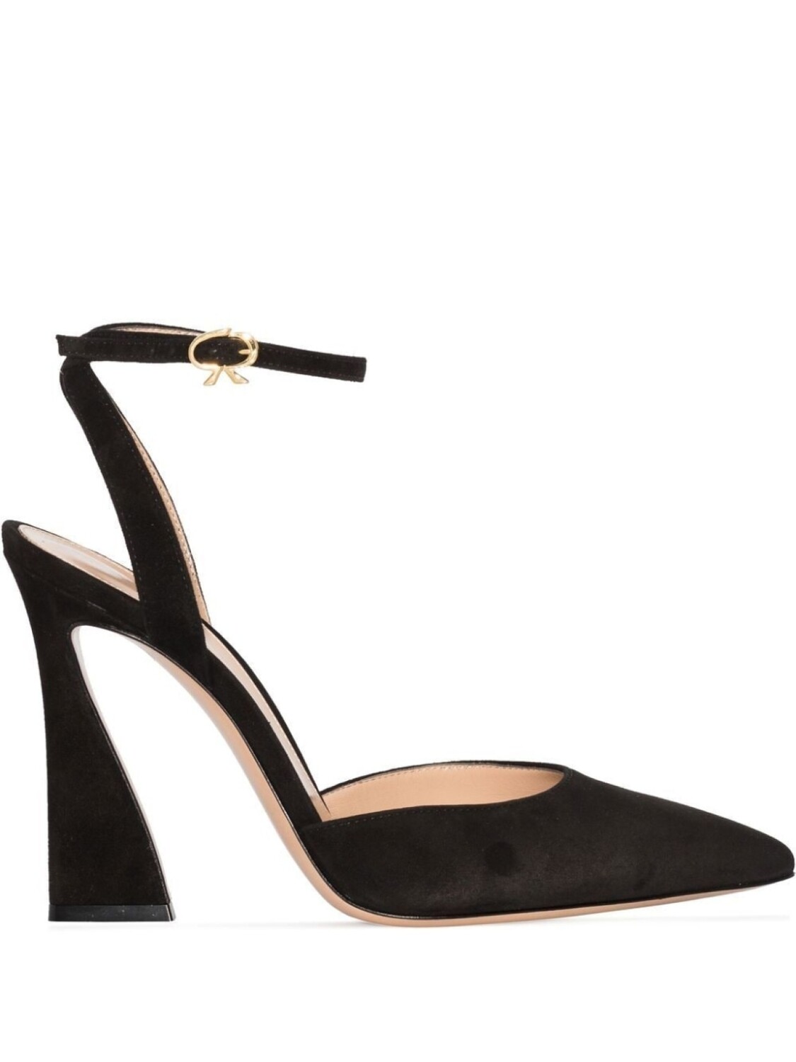 

Gianvito Rossi туфли с заостренным носком, черный