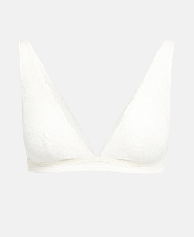 

Треугольный бюстгальтер Calvin Klein Underwear, экрю