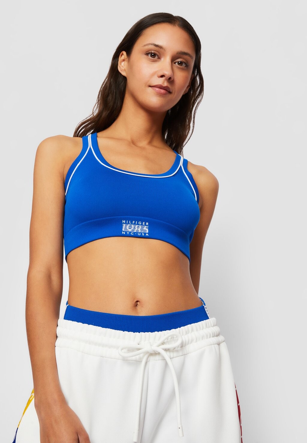 

Топ Exclusive Hilfiger Team Bralette Tommy Hilfiger, ультра синий