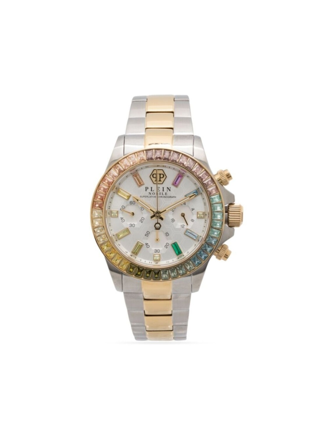 

Наручные часы Nobile Chronograph Lady 38 мм Philipp Plein, белый