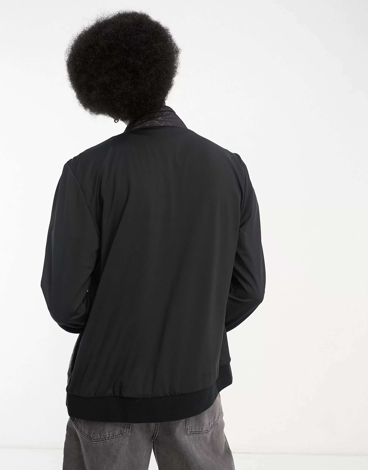 

Черная дутая куртка Calvin Klein Malden Hybrid, Черный