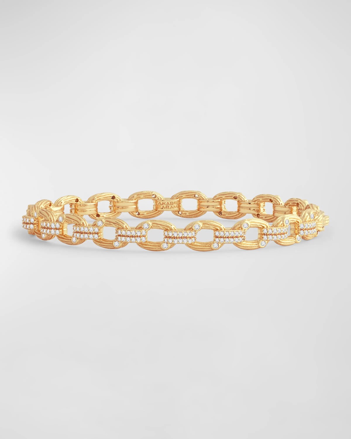 

Шарнирный браслет-цепочка «Зачарованный лес» Anabel Aram Jewelry, цвет Gold
