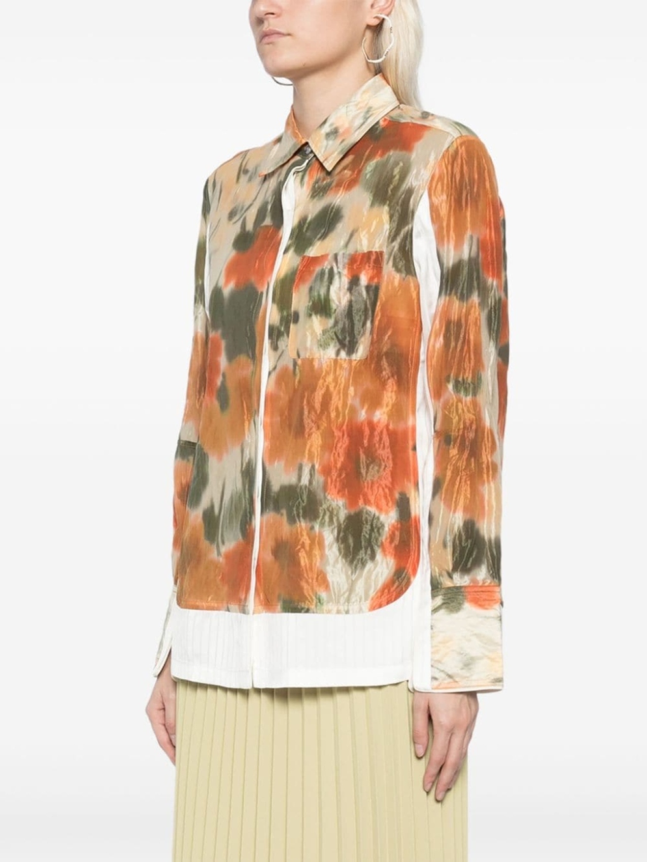 

3.1 Phillip Lim рубашка Blurred Marigold PJ