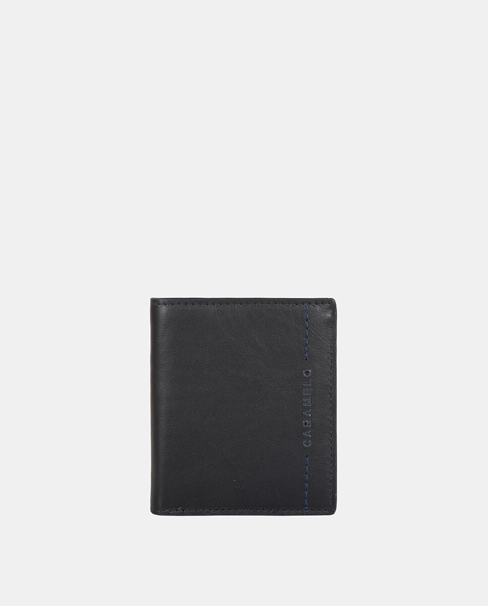 Черный вертикальный кошелек Caramelo, черный задний датчик задний дисплей задний дисплей