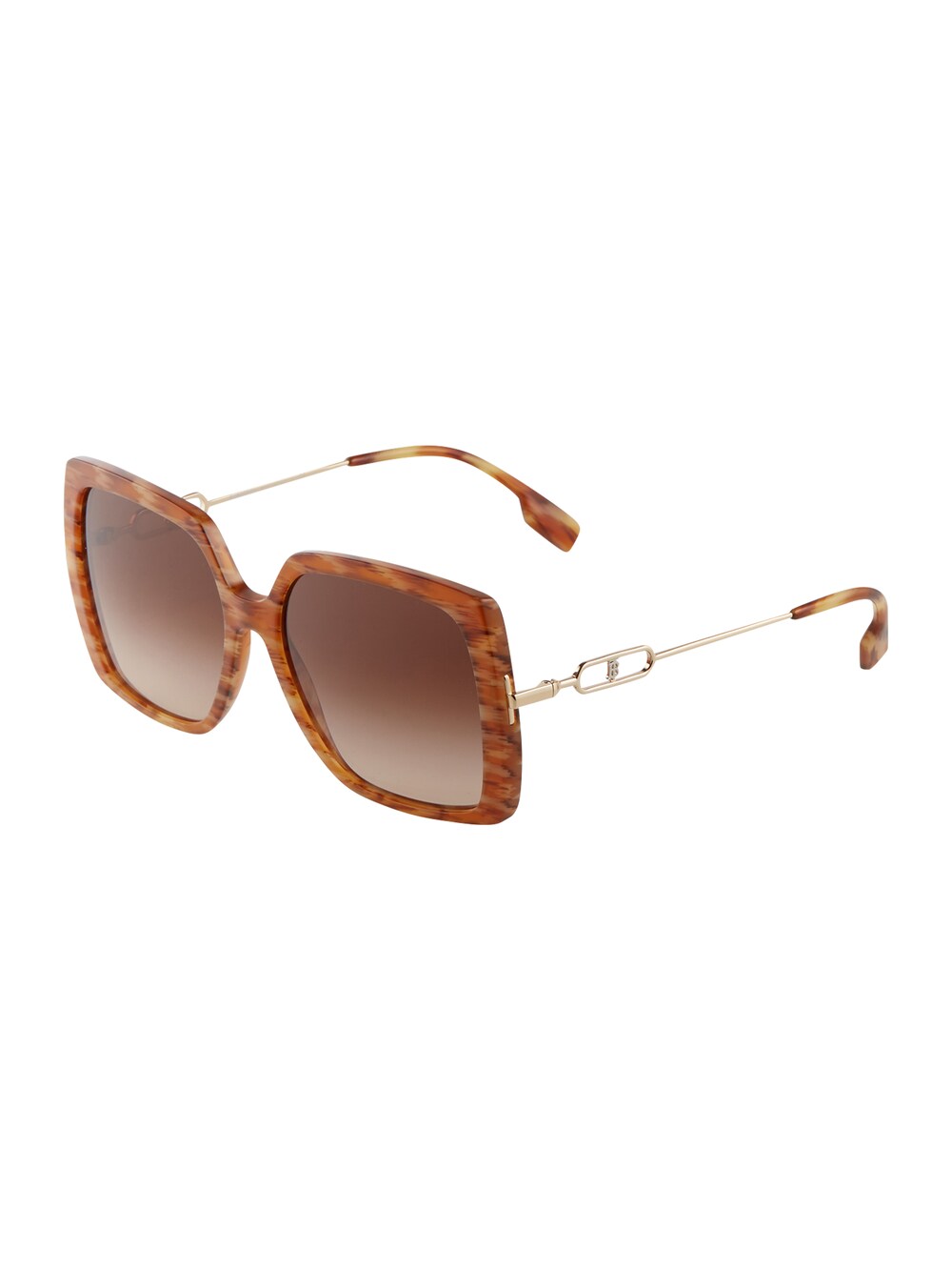 Солнечные очки BURBERRY 0BE4332, коричневый/пятнистый коричневый