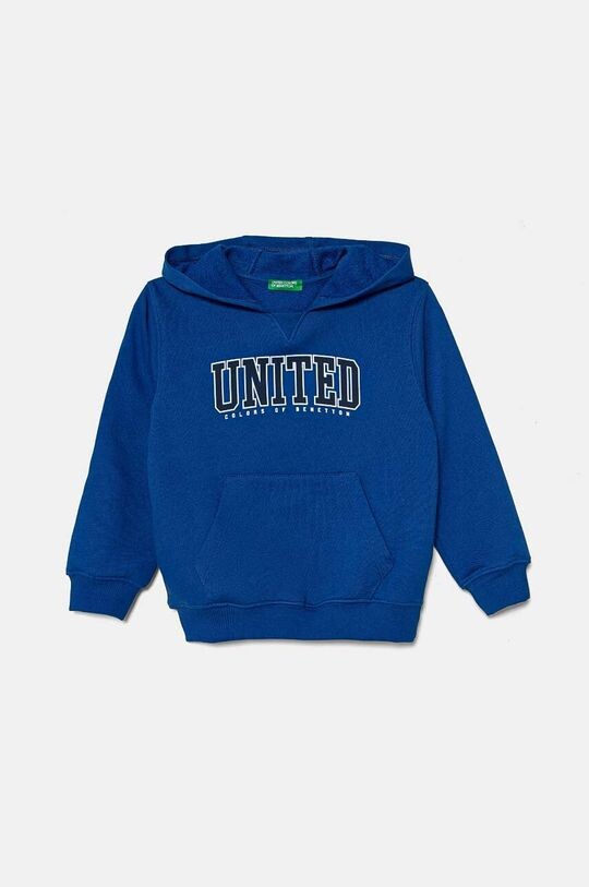 

Детская хлопковая толстовка United Colors of Benetton, синий